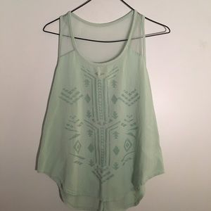 Geometric tank top